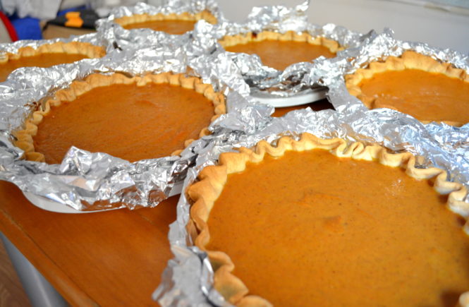 pumpkin pie Bruja's Bakery