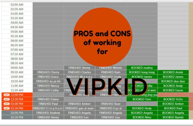 pros and cons of VIPKID
