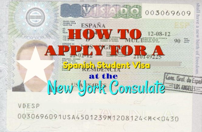 how to get a Spanish student visa